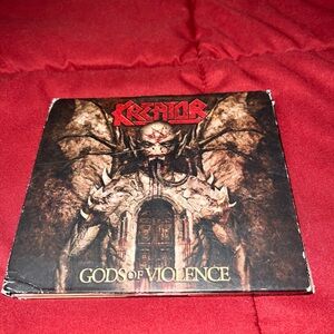 Kreator "Gods of Violence" CD - Black/Brown Artwork